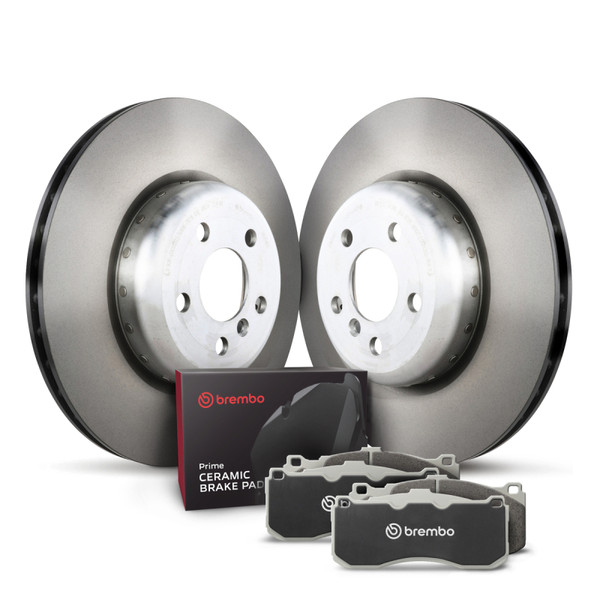 Brembo OE 08-13 BMW 135i Front Disc Brake Kit - KT00B78