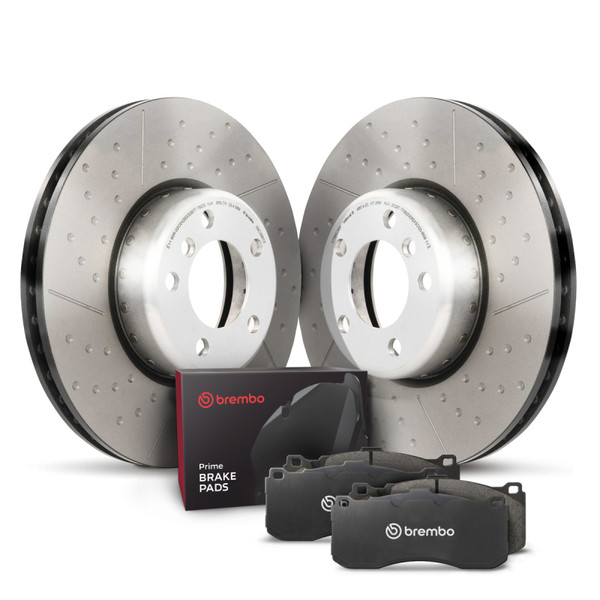 Brembo OE 12-15 BMW 328i/14-15 428i Rear Disc Brake Kit - KT04261