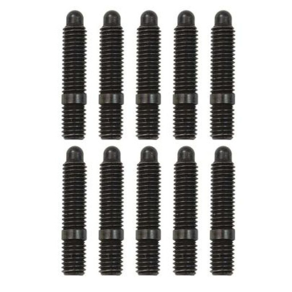 Moroso Bullet Nose Black OX Studs - M8 X 1.25 X 41mm (10 Pack) - 38833