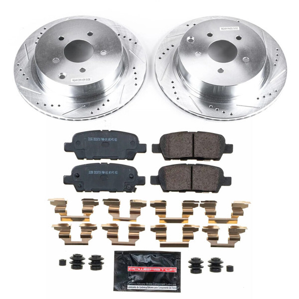 Power Stop 2009 Infiniti FX35 Rear Z26 Street Brake Kit - K9134-26