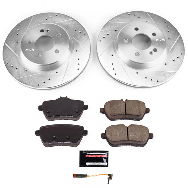Power Stop 18-20 Mercedes-Benz S450 Rear Z23 Evolution Brake Kit - K9151