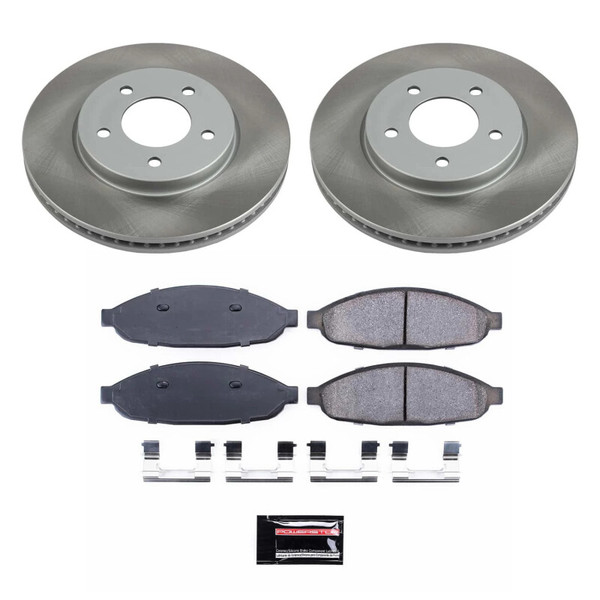 Power Stop 04-08 Chrysler Pacifica Front Semi-Coated Rotor Kit - SC3009