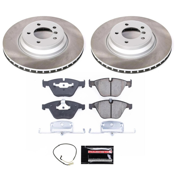 Power Stop 07-08 BMW 335xi Front Semi-Coated Rotor Kit - SC3015
