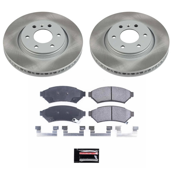 Power Stop 06-07 Saturn Relay Front Semi-Coated Rotor Kit - SC4602