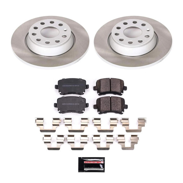 Power Stop 2011 Volkswagen Tiguan Rear Semi-Coated Rotor Kit - SC5662