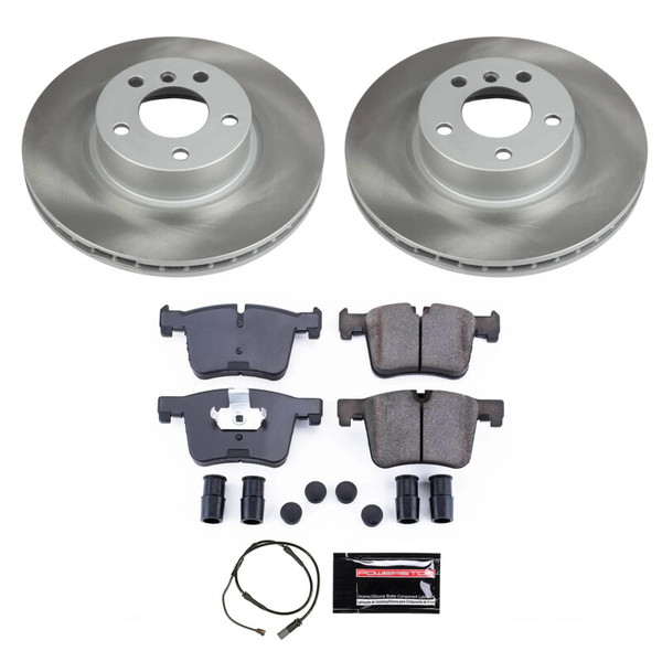 Power Stop 15-18 BMW X4 Front Semi-Coated Rotor Kit - SC6038