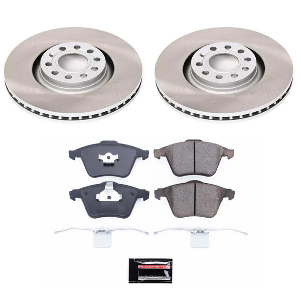 Power Stop 01-05 Audi Allroad Quattro Front Semi-Coated Rotor Kit - SC891