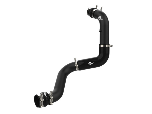 aFe 20-23 GM Diesel Trucks V8 6.6L L5P BladeRunner 3in Aluminum Hot Charge Pipe - Black - 46-20448-B