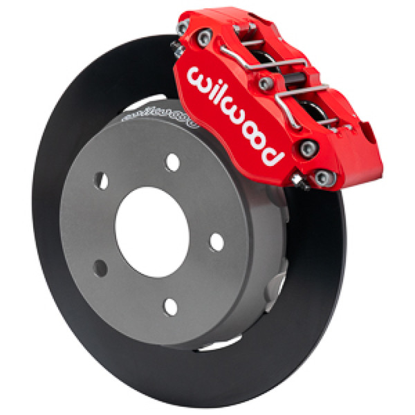 Wilwood 22-23 Polaris RZR Turbo Dynapro 4R Front Brake Kit w/ 11.25in Rotors - Red - 140-17568-R
