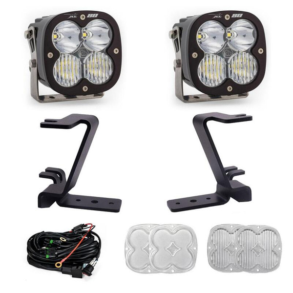 Baja Designs 2023+ Ford F-250/350 Super Duty XL80 A-Pillar Light Kit - 448212