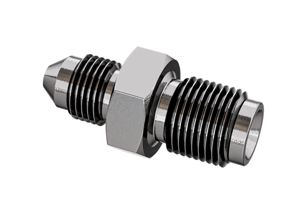 Goodridge Straight Male Adaptor AN3 to AN3 Inverted - P815-03VC