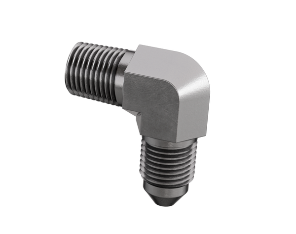 Goodridge 90 Deg Male Adaptor AN3 to 1/8 NPT - P822-03P3