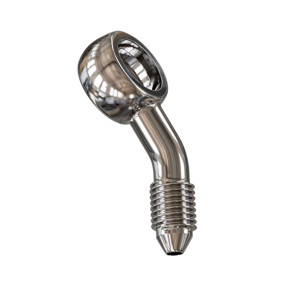 Goodridge 20 Deg Banjo Adaptor compound left for 3/8 or M10 Bolt - PB593L-03C