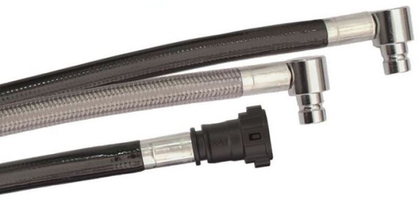 Goodridge 07-22 Harley-Davidson XL Sportsters EFI Fuel Line Kit - HDFL-004EFI/BK