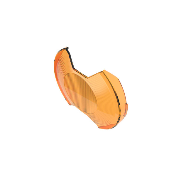 KC HiLiTES SlimLite 6in Light Shield - Spread Beam - Amber - 5122