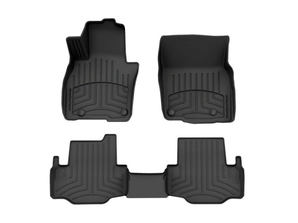 WeatherTech 2024 Mazda CX-90 (Incl. PHEV) Front & Rear Row FloorLiner HP - Black - 441813-1-3IM