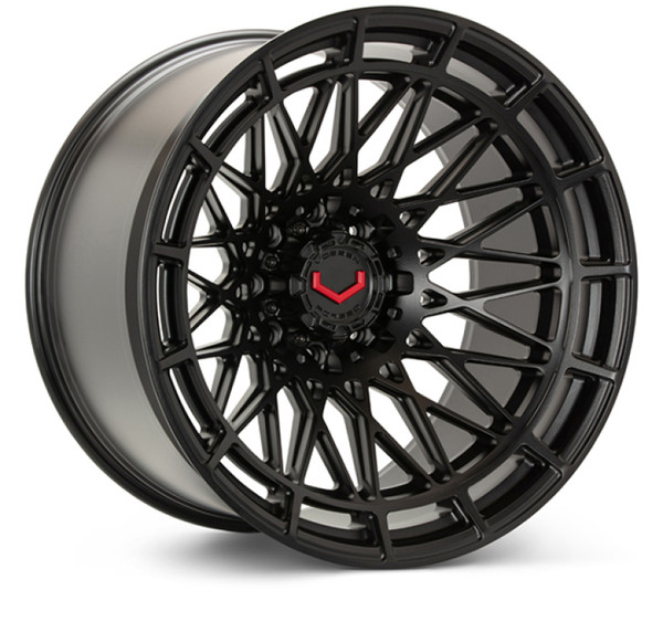 Vossen LCX-03 22x12 - 6x135 - ET44 - Ultra Deep - 87.1 - Satin Black Wheel - LCX-03-2F30