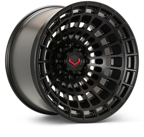 Vossen LCX-04 24x14 - 6x135 - ET15 - Deep - 87.1 - Satin Black Wheel - LCX-04-4F41