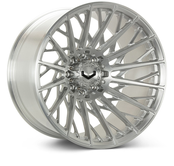 Vossen VFX-02T 22x12 - 6x139.7 - ET44 - Ultra Deep - 78.1 - Brushed Gloss Clear Wheel - VFX-02T-2G31