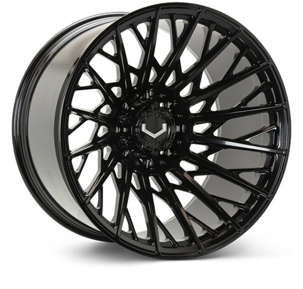 Vossen VFX-02T 24x12 - 8x170 - ET44 - Ultra Deep - 125.1 - Gloss Black Wheel - VFX-02T-4Y43