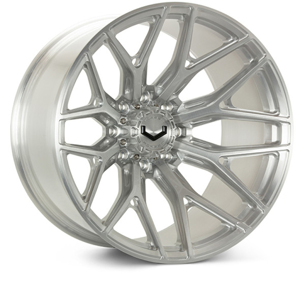 Vossen VFX-03 22x10 - 8x165.1 - ET18 - Super Deep - 125.1 - Brushed Gloss Clear Wheel - VFX-03-2X22