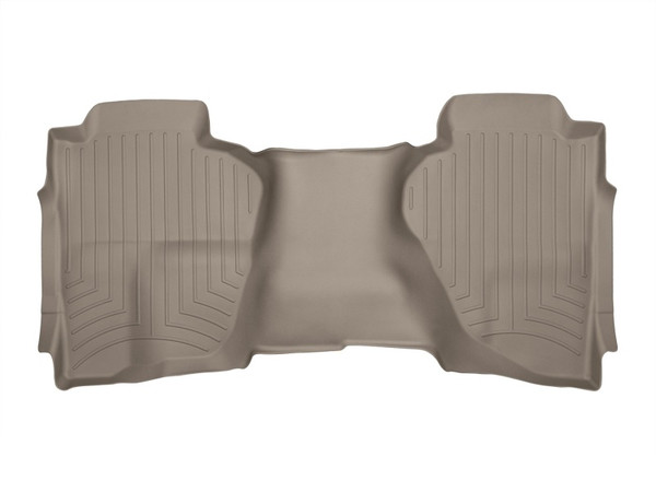 WeatherTech 2024 Hyundai Santa Fe 2nd Row Bench Seating Rear FloorLiner - Tan - 4518653