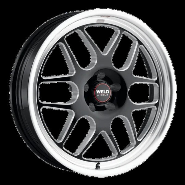 Weld Solana Drag 17x10 / 6x139.7 BP / ET25 / 106.1mm Bore - Gloss Black MIL DIA Wheel - S16070084P25