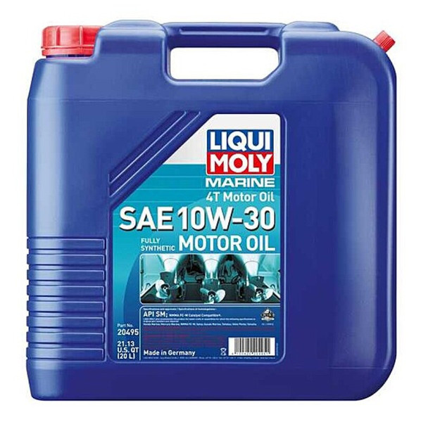 LIQUI MOLY 20L Marine 4T Motor Oil SAE 10W30 - 20495