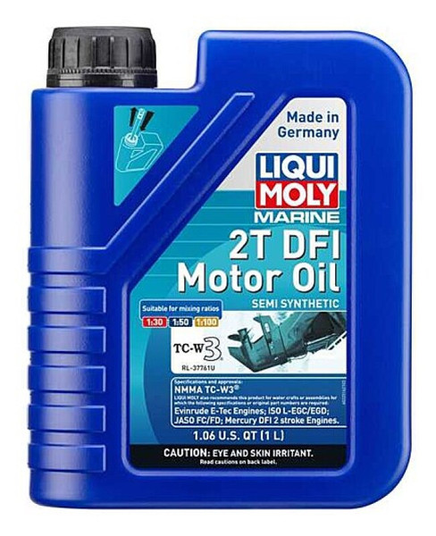 LIQUI MOLY 1L Marine 2T DFI Motor Oil - 22516