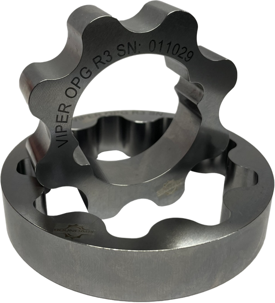 Boundary 92-99 Dodge ZB V10 8.3L 0.742in Height Billet MartenWear Treated Oil Pump Gear - VIPER-OPG-R1-M