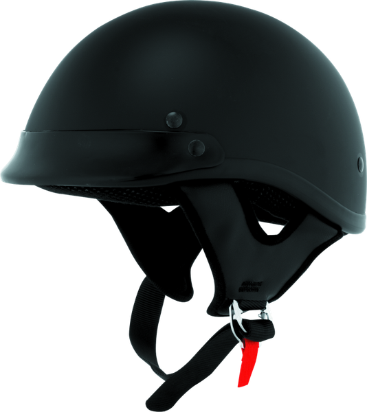 Skid Lids Traditional Helmet Flat Black - Small - 646821