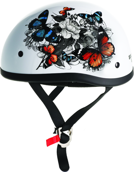 Skid Lids White Rose Original Helmet - Large - 649527