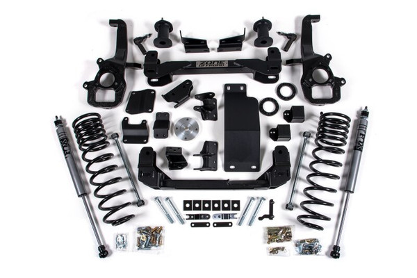 Zone Offroad 2025 Ram 1500 4WD 6in Front 5in Rear Susp. Lift System - Std Bore - Fox Adv Rear Shocks - ZOND149F