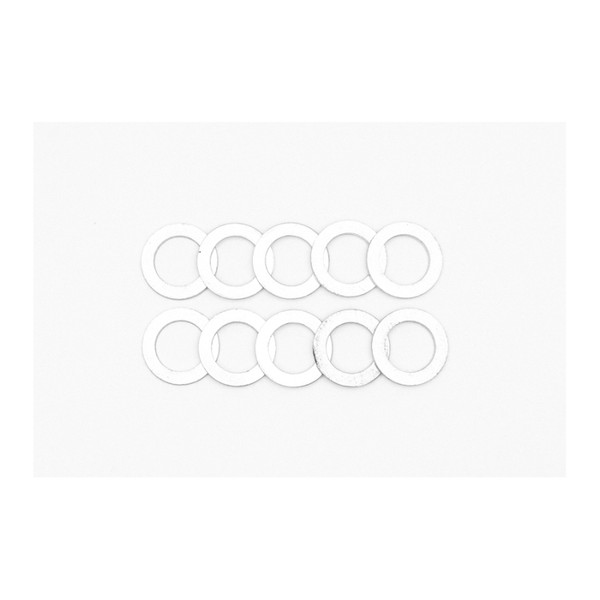 DeatschWerks -4 AN Aluminum Crush Washer (Pack of 10) - 6-02-0301