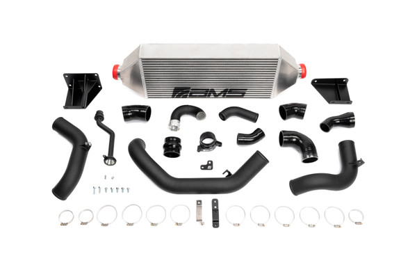 AMS Performance 2022+ Subaru WRX Front Mount Intercooler Kit (Incl. Charge Pipes) - AMS.50.09.0010-1