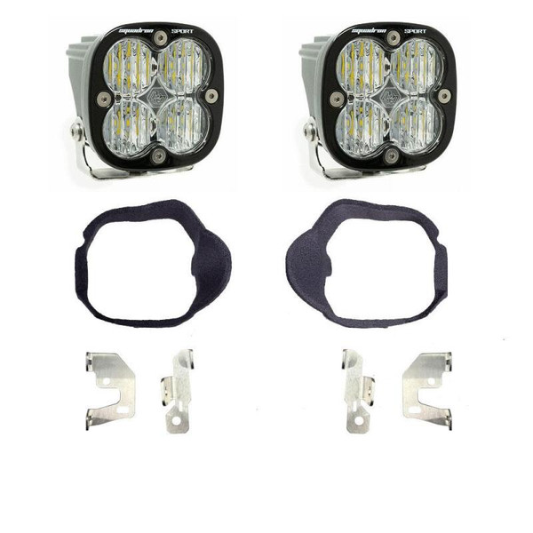 Baja Designs 14-18 Mercedes Sprinter Van Squadron Sport Fog Pocket Light Kit - Clear - 448130