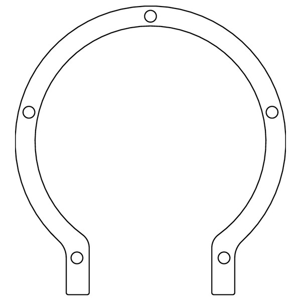 Cometic Ford 59A Flathead V8 .015in Fiber Timing Cover Gasket - C15134