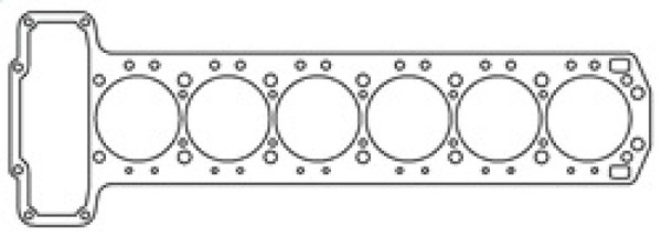 Cometic Jaguar 1968-1973 4.2L XK6 .059in CFM-20 Cylinder Head Gasket - 93mm Bore - C4220-059