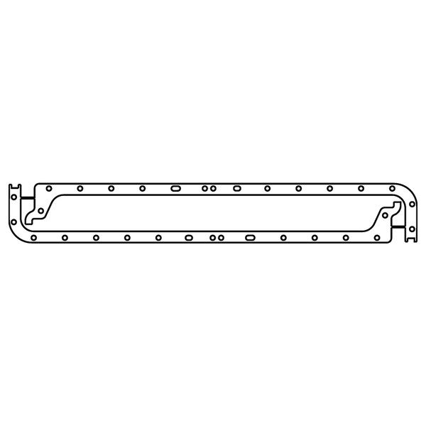 Cometic Jaguar XK6 .060in AFM Oil Pan Gasket Set - Side Rails Only - C4259-060
