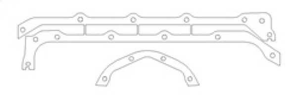 Cometic Pontiac 350/400/428/455 V8 .094in Fiber Oil Pan Gasket Kit - C5176-094
