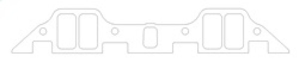 Cometic Chrysler B/RB .125in Fiber Intake Mani Gskt Set-1.229in x 2.310in Rectangle Port - C5611-125