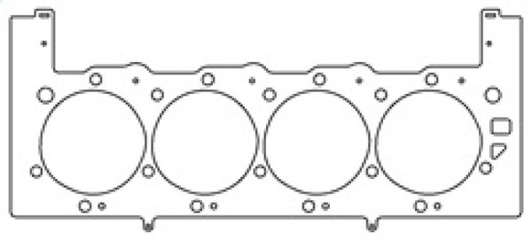 Cometic GM L18 Vortec 8100 Gen-VII Big Block V8 .089in MLS Cylinder Head Gasket - 4.450in Bore - LHS - C5766-089