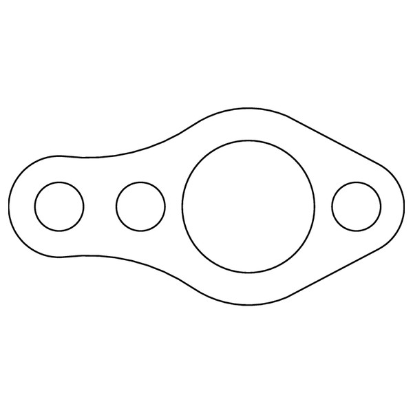 Cometic Chevy Gen-1 Small Block V8 .031in Fiber Water Pump Mounting Gasket - 20 Pack - CP5299