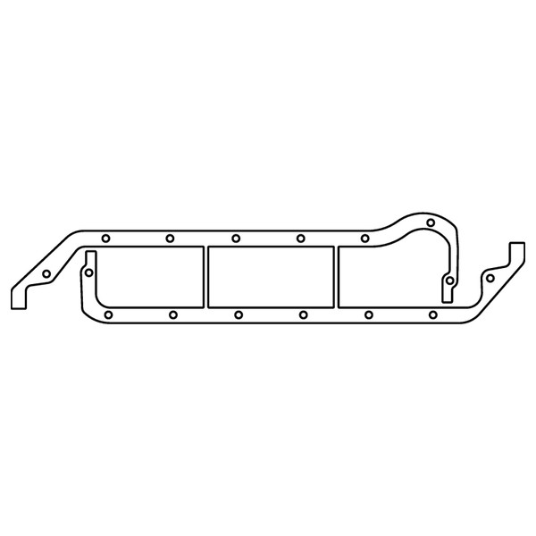Cometic Ford 8BA/8CM Flathead V8 .060in KF Oil Pan Gasket - C15129