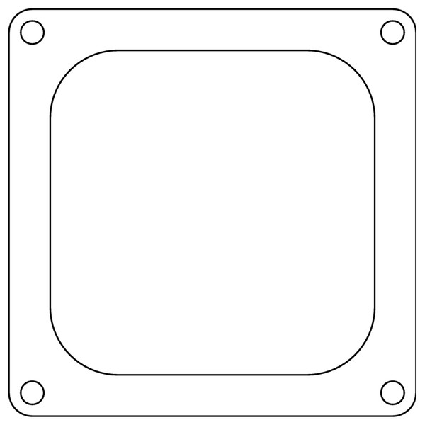 Cometic Holley 4500 Dominator Carb Gaskets .060in Fiber - Open Plenum - 10 Pack - CP15238