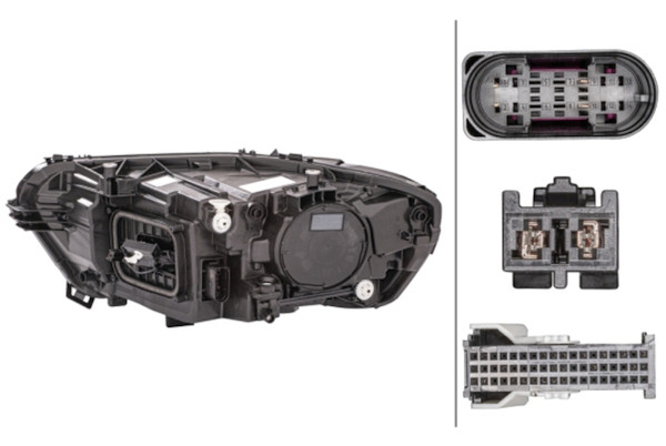 Hella 20-21 Mercedes-Benz Cla Headlamp Rh Led Static - 015086361