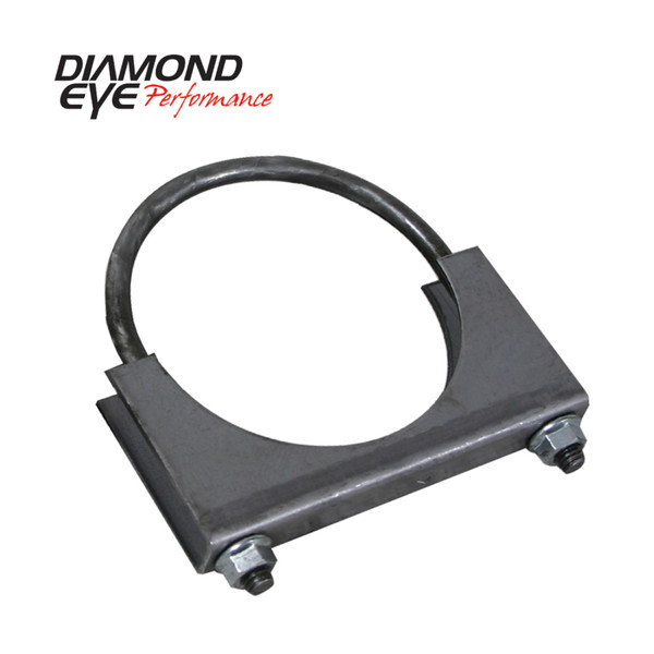 Diamond Eye CLAMP 3-1/2in 3/8in U-BOLT 11 GAUGE SADDLE HEAVY DUTY - 444001