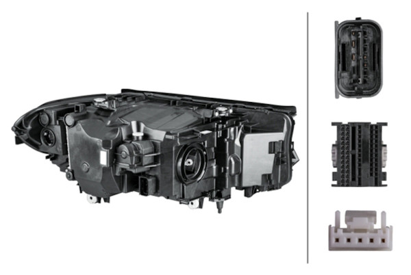 Hella 2017-2020 BMW 530e xDrive Headlight Assembly - 354836091