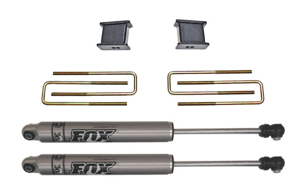 MaxTrac 02-08 Dodge RAM 1500 4in Rear Lift Box Kit w/ Fox Shocks - 902140F