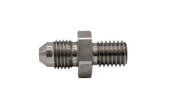 Forced Performance Stainless Steel M10x1.5 to -4AN Straight Fitting - GBAN816-4-M1015
